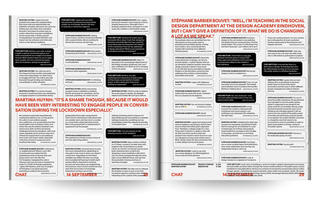 Swiss Design Awards 2020 Publication - © Dual Room