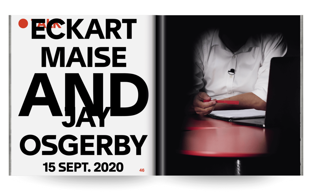 Swiss Design Awards 2020 Publication - © Dual Room